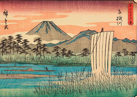 Утагава Хиросигэ: атмосфера и дух Японии в пейзажах укиё-э