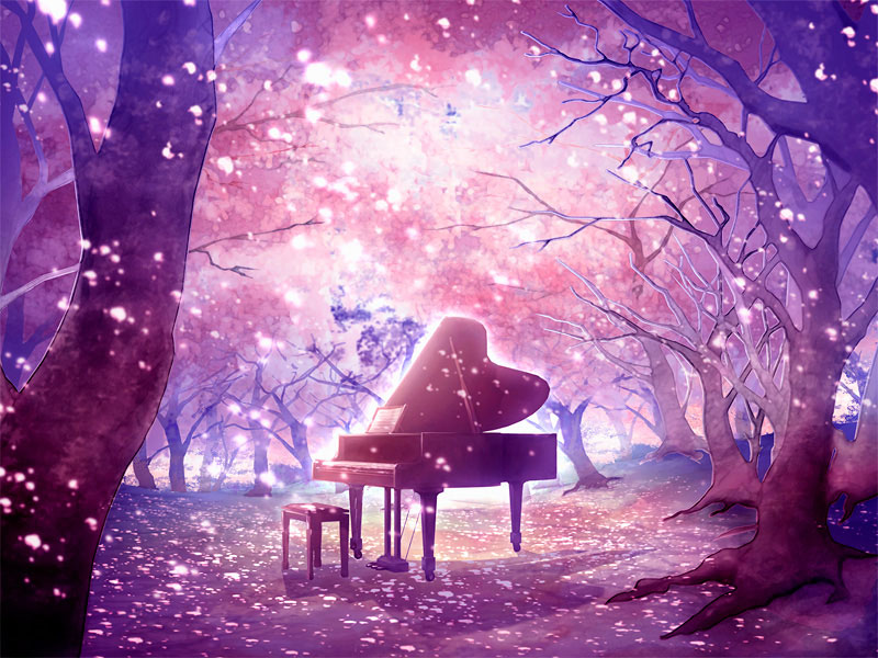 Аниме Фортепианный лес или Рояль в лесу. Piano no mori
